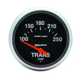 Autometer Sport-Comp 2-5/8in 100-250 Degrees (F) Electric Transmission Temp Gauge - 3552