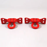 Ford Racing 17-22 Super Duty Tow Hooks - Red (Pair) - M-18954-SDR