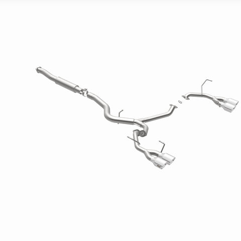 MagnaFlow SYS Cat-Back 15-17 Subaru WRX Sti 2.5L Polished 3in Tips - 19361