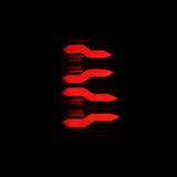 AlphaRex 09-18 Dodge Ram Luxx-Series LED Tail Lights Alpha-Black w/ Activation Light & Seq. Signal - 640003