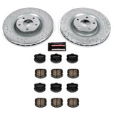 Power Stop 06-13 Chevrolet Corvette Front Z23 Evolution Sport Brake Kit - K1444