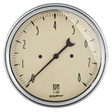 Autometer 5in Antique Beige In-Dash 8K RPM Tachometer Gauge - 1899