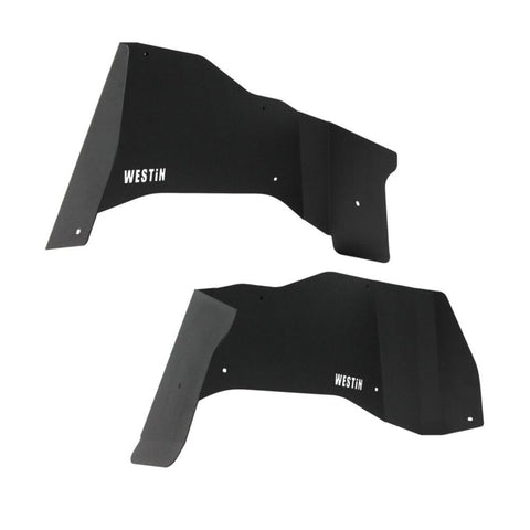 Westin 18-20 Jeep Wrangler JK Inner Fenders - Rear - Textured Black - 62-11035