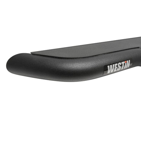 Westin 19-22 Chevrolet Silverado / GMC Sierra Double Cab Outlaw Nerf Step Bars - Textured Black - 20-14125