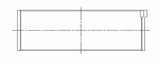 ACL Porsche 911 78-89 .25mm Oversized High Performance Rod Bearing Set - 6B2462H-.25