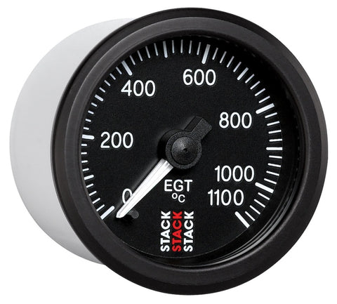 Autometer Stack 52mm 0-1100 Deg C Pro Stepper Motor Exhaust Gas Temp Gauge - Black - ST3313