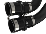 aFe BladeRunner 21-22 Ford F-150 Ecoboost V6-3.5L(tt) Aluminum Hot and Cold Charge Pipe Kit Black - 46-20514-B