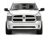 Raxiom 09-18 Dodge RAM 1500 Axial Series Euro Style Headlights w/ Dual Bulb Blk Housing (Clear Lens) - R118016