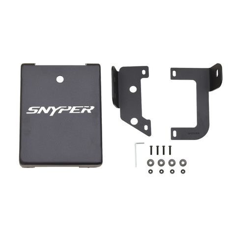 Westin/Snyper 07-17 Jeep Wrangler Evap Canister Skid Plate - Textured Black - 42-21035