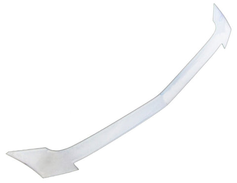 AVS 08-13 Cadillac CTS Aeroskin Low Profile Hood Shield - Chrome - 622059