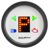 Autometer Phantom 2-1/16in (P/R/N/D/L/OD/O/5/4/3/2/1) Digital Gear Position Gauge - 5759