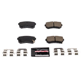 Power Stop 17-19 Hyundai Sonata Rear Z23 Evolution Sport Brake Pads w/Hardware - Z23-1829