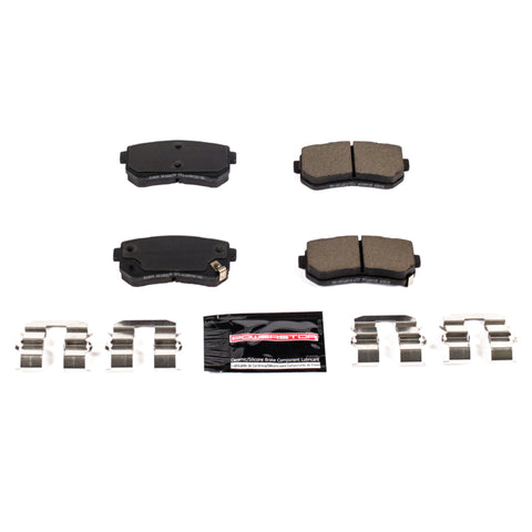 Power Stop 17-19 Hyundai Sonata Rear Z23 Evolution Sport Brake Pads w/Hardware - Z23-1829