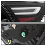 xTune 14-18 Chevy Impala (Excl 14-16 Limited) LED Tail Lights - Black (ALT-JH-CIM14-LBLED-BK) - 9042140