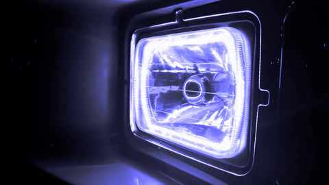Oracle Pre-Installed Lights 7x6 IN. Sealed Beam - White Halo - 6908-001