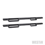 Westin/HDX 16-18 Nissan Titan XD Crew / 17-18 Titan Crew Cab Drop Nerf Step Bars - Textured Black - 56-14025