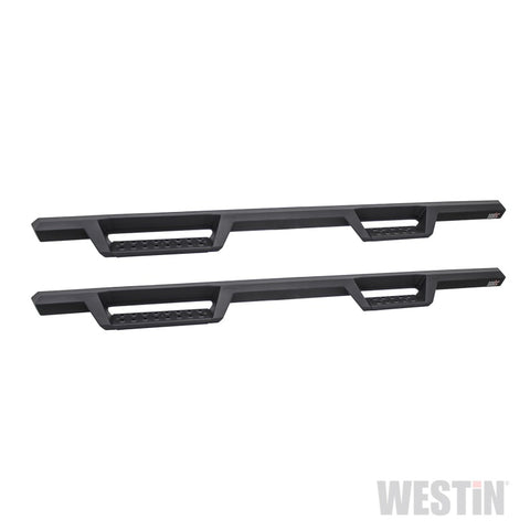 Westin/HDX 16-18 Nissan Titan XD Crew / 17-18 Titan Crew Cab Drop Nerf Step Bars - Textured Black - 56-14025