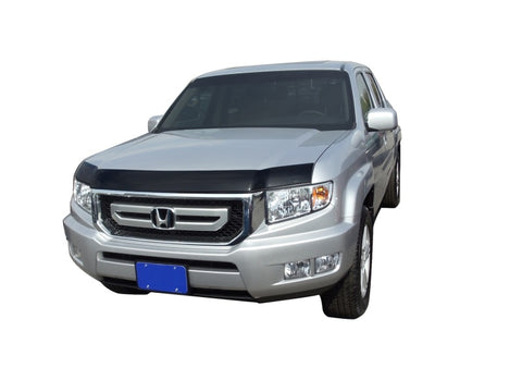 AVS 06-14 Honda Ridgeline Aeroskin Low Profile Acrylic Hood Shield - Smoke - 322036