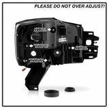 Spyder 04-15 Nissan Titan High-Power LED Module Equipped Headlights - Black (PRO-YD-NTI04PL-BK) - 5088406
