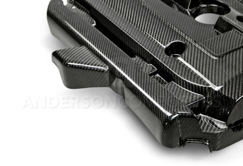 Anderson Composites 15-16 Ford Mustang Eco Boost Engine Cover - AC-EC15FDMUEB