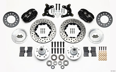 Wilwood Forged Dynalite Front Kit 11.00in Drilled 62-72 CDP A Body - 9in Drum - 140-11022-D