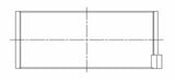 ACL Renault 1764/1998cc +.001in Oil Clearance Standard Size High Performance Rod Bearing Set - 4B7820HX-STD