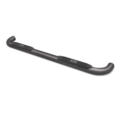 Lund 15-17 Chevy Colorado Crew Cab 4in. Oval Curved Steel Nerf Bars - Black - 23440360