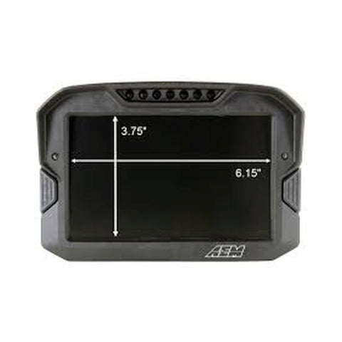 AEM CD-7 Logging GPS Enabled Race Dash Carbon Fiber Digital Display w/o VDM (CAN Input Only) - 30-5703