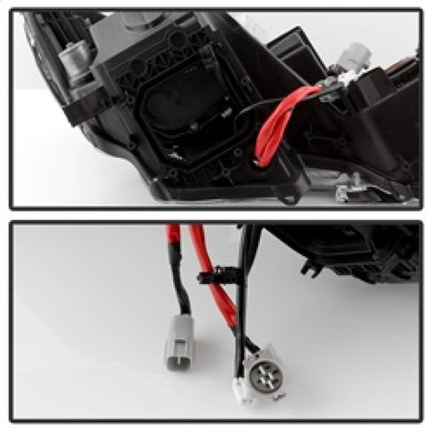 xTune Lexus Gs 06-11 OE Projector Headlights (w/AFS. Hid Fit) Black PRO-JH-LGS06-AFS-AM-BK - 5075888