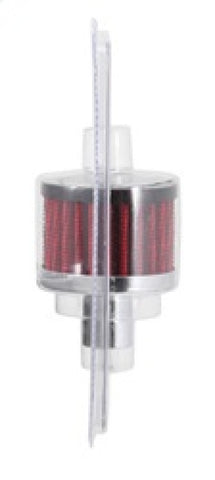 K&N Steel Base Crankcase Vent Filter .75in Vent OD x 2in OD x 1.5in Height - 62-1030
