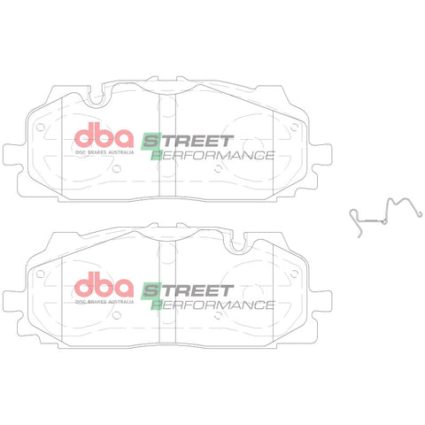 DBA 19-21 Audi A8 Quattro (w/375mm Front Rotor) Front SP Performance Brake Pads - DB15030SP