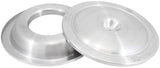 K&N 16in Spun Aluminum Top & Bottom Plate - 85-6852