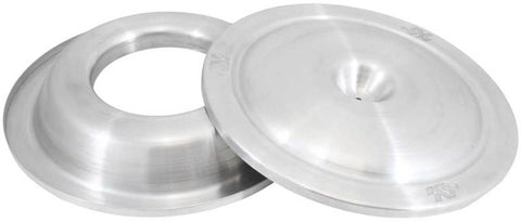 K&N 16in Spun Aluminum Top & Bottom Plate - 85-6852