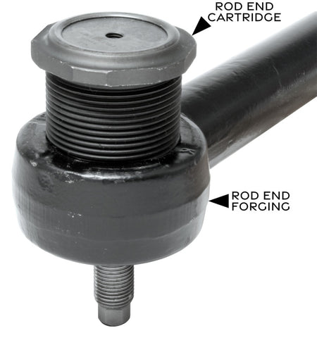 RockJock JK Currectlync Modular Extreme Duty Tie Rod Bolt-On 1 5/8in Dia. - JK-9703TR