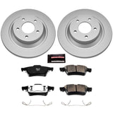 Power Stop 06-07 Mazda 5 Rear Z17 Evolution Geomet Coated Brake Kit - CRK5310