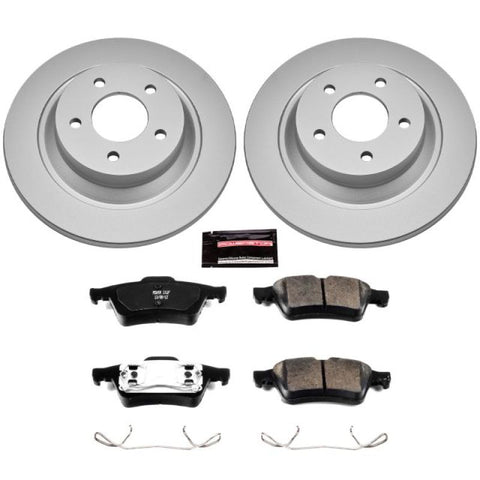 Power Stop 06-07 Mazda 5 Rear Z17 Evolution Geomet Coated Brake Kit - CRK5310