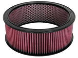 aFe MagnumFLOW Air Filters Round Racing P5R A/F RR P5R 14OD x 12ID x 5H E/M (Blk/Red) - 18-11416