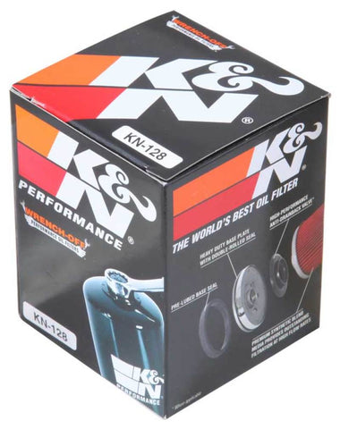 K&N Kawasaki 2.688in OD x 2.781in H Oil Filter - KN-128
