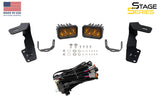 Diode Dynamics 15-21 Subaru WRX/STi Pro Stage Series 2in LED Ditch Light Kit - White Combo - DD6616
