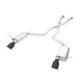 Stainless Works 18-19 Dodge Durango 6.4L Redline Catback Exhaust w/ Black Tips - DUR18CBR-B