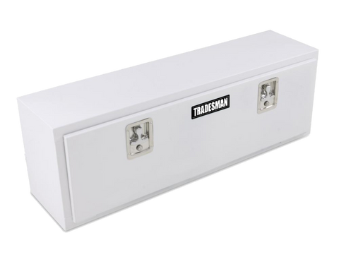 Tradesman Steel Top Mount Truck Tool Box (48in.) - White - 86148