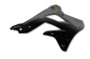 Cycra 13-15 Kawasaki KX450F Powerflow Radiator Shrouds - Black - 1CYC-1866-12