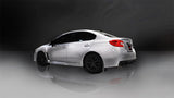Corsa 2015 Subaru WRX Cat Back Exhaust, Black Quad 3.5in Tips *Sport* - 14857BLK