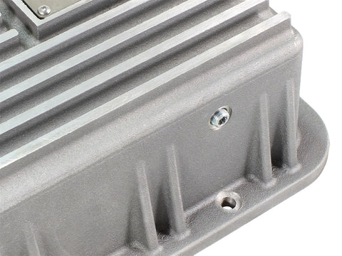 aFe Transmission Pan (Raw); Ford Trucks 93-08 AODE/4R70W - 46-70220