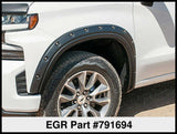 EGR 2019 Chevy 1500 Bolt-On Style Fender Flares - Set - Black - 791694