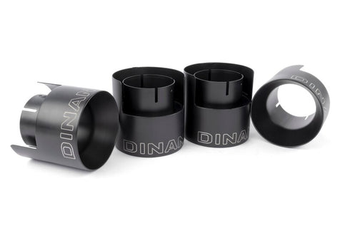 Dinan 23-26 BMW M2 (G87) Valved Axleback Exhaust System - Black Tips - D660-0100-BLK