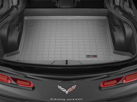 WeatherTech 14+ Chevrolet Corvette Cargo Liners - Grey - 42673