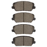 DFC 14-18 Kia Forte5 Front 4000 Hybridynamic Brake Pads - 4000-1735-00