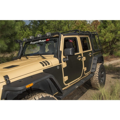 Rugged Ridge Magnetic Protection Panel kit 4-Dr07-18 Jeep Wrangler - 12300.53