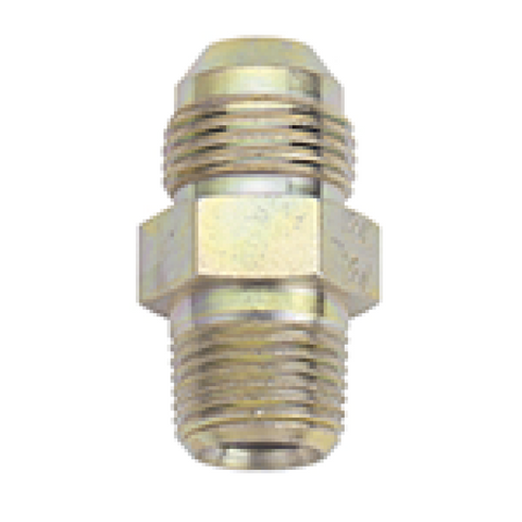 Fragola -6AN x 3/8 NPT Straight Adapter - Steel - 581666